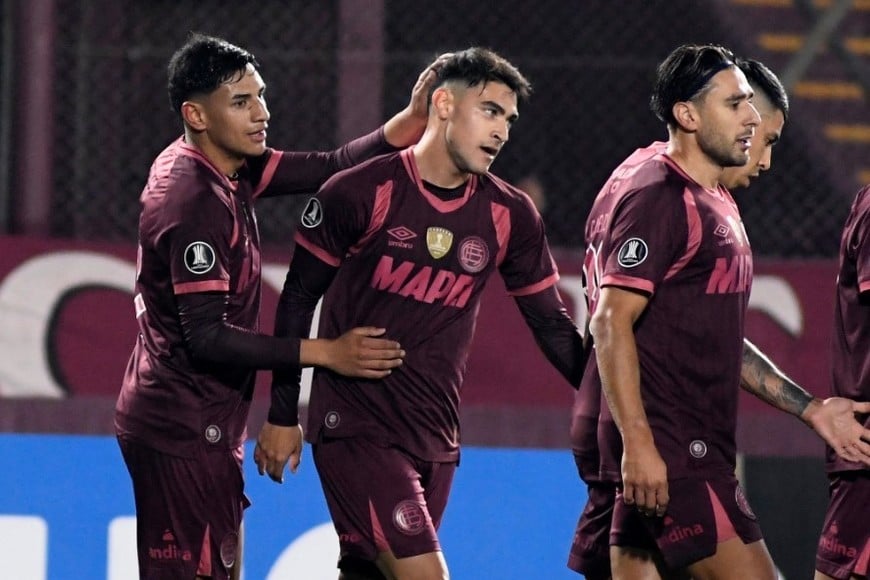 Lanús vs Mirassol. Foto: @clublanus