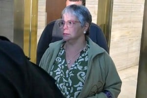 Hilda Horowitz declaró este martes en Comodoro Py. Foto: gentileza Clarín.