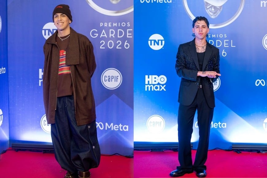 Milo J y Luck Ra. Foto: Premios Gardel.