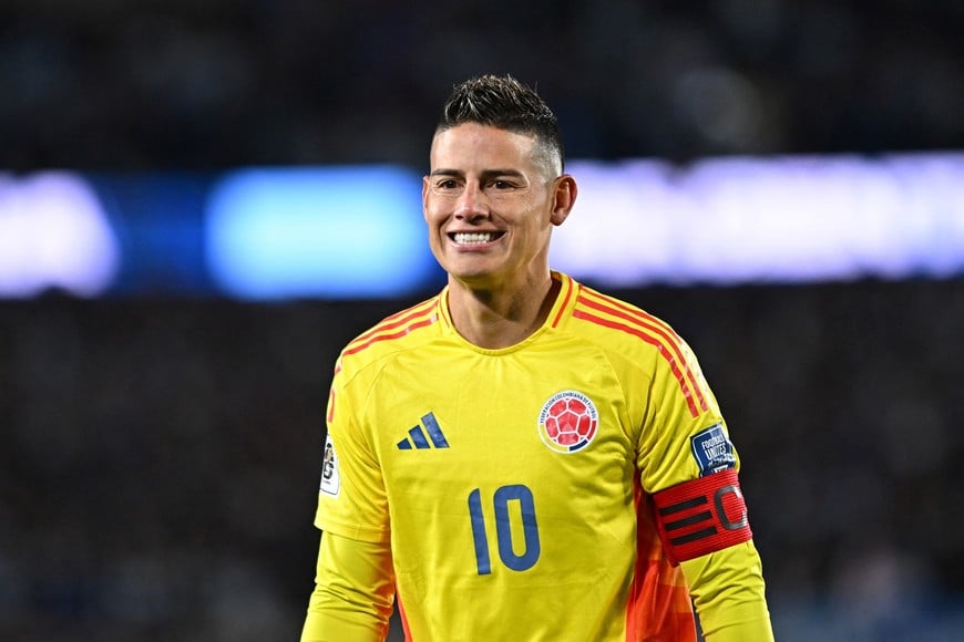 Soccer Football - World Cup - South American Qualifiers - Argentina v Colombia - Estadio Monumental, Buenos Aires, Argentina - June 10, 2025
Colombia's James Rodriguez REUTERS/Rodrigo Valle