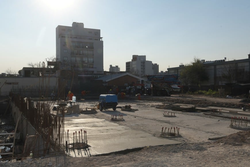 La empresa retomó tareas tras la reincorporación de trabajadores. Crédito: Manuel Fabatía.