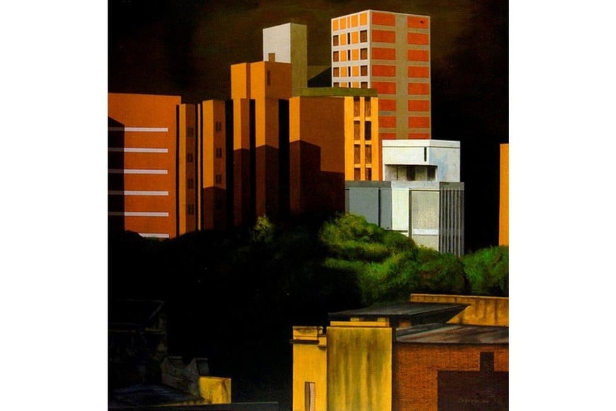 "Por sobre la cañada" de Diego Cuquejo. Foto: Arte de la Argentina