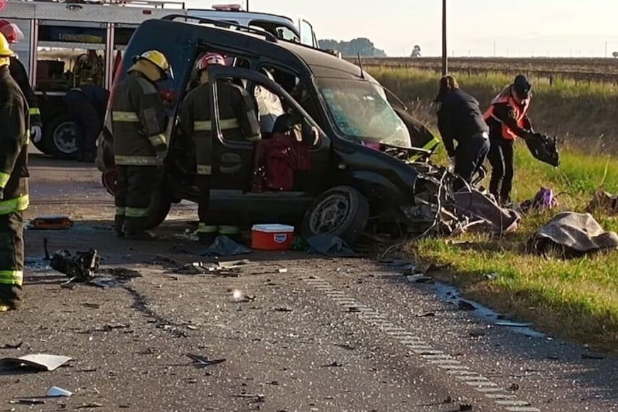 El hecho ocurrió a la altura del kilómetro 85,5 de la Ruta Nacional 33.