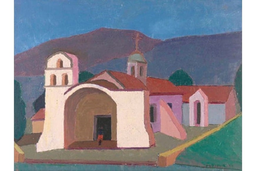"Capilla de Candonga" de Manuel Reyna. Foto: Arte de la Argentina