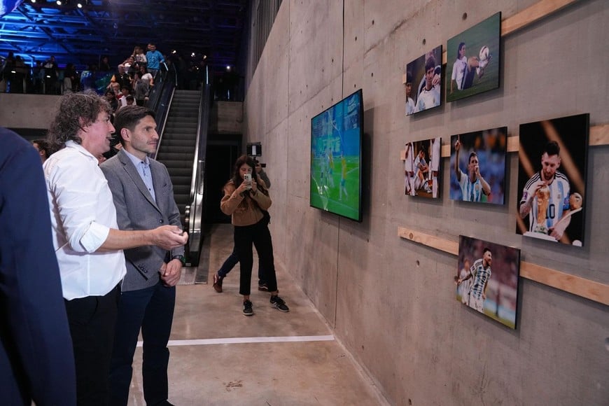 El gobernador Pullaro en la muestra. Gobierno Provincial.