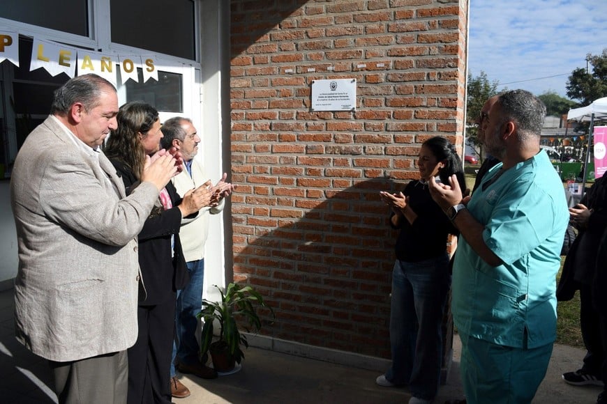 Vecinos participaron de la jornada por los 15 años del Centro de Salud Nuevo Horizonte.