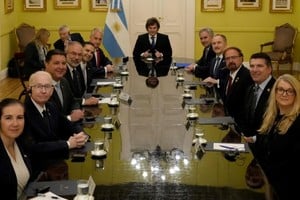 El encuentro encabezado por el presidente este viernes.