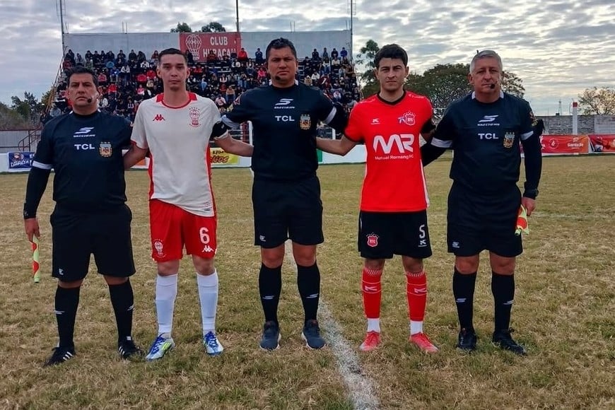 Romang FC ganó en Villa Ocampo en el partido de ida. Foto: Prensa Romang FC.