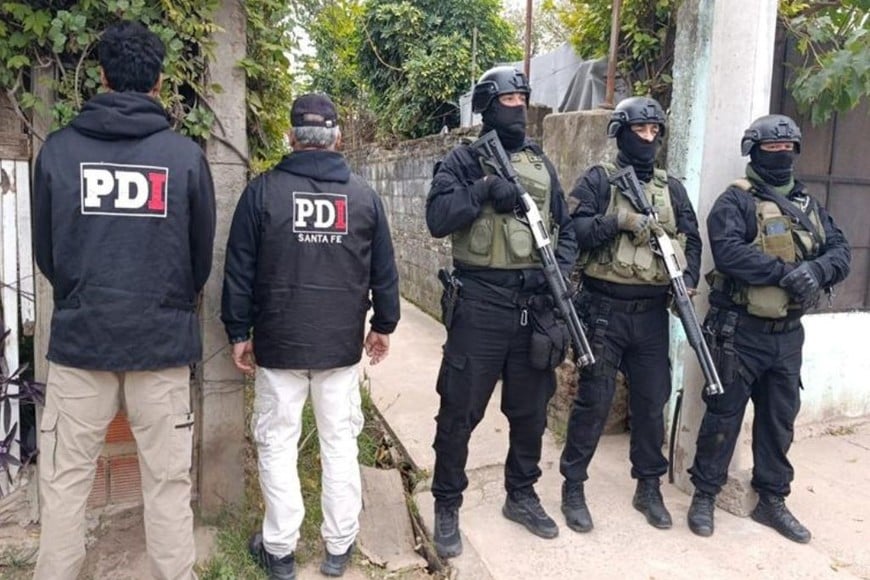 Allanamiento Cafferata 8800 bunker narco detenidos Gabriel Omar Martínez y Micaela Ayelén Roldán