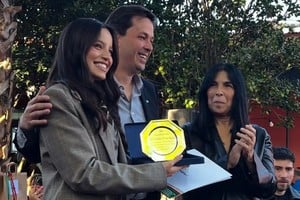 Emilia Mernes recibió la distinción de ciudadana ilustre en una emotiva ceremonia en Nogoyá.