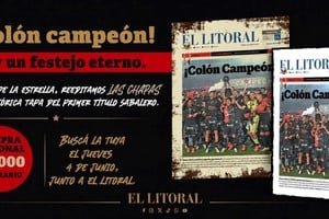 La reedición homenajea la conquista de la Copa de la Liga 2021, primer título de Primera de Colón.