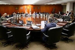 La Comisión de Acusación del Consejo de la Magistratura, con su actual composición.
Archivo El Litoral