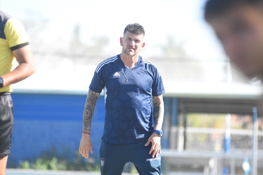 Carlos García, DT de Ciclón Racing. Gentileza