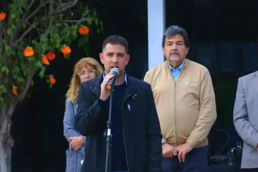 Subadministrador de Vialidad Provincial, Benjamín Gianetti.
