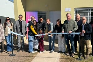 La actividad en Hersilia formó parte de una agenda habitacional desplegada en distintas localidades del departamento San Cristóbal.