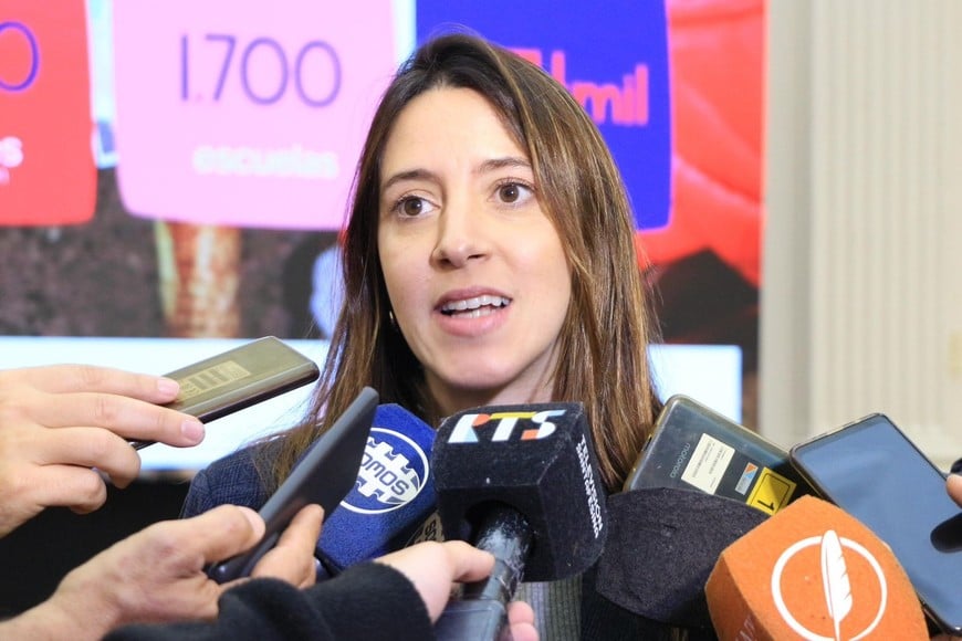 Agustina Lenzi, representante de Argentinos por la Educación.