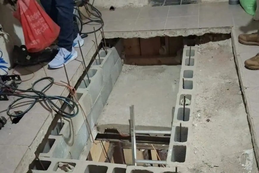 La estructura fue ubicada en un inmueble de la colonia Nueva Tijuana.