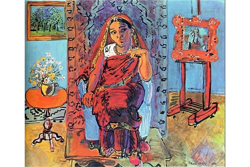 "Interior with Indian Woman". Foto: Galería Nacional de Dinamarca