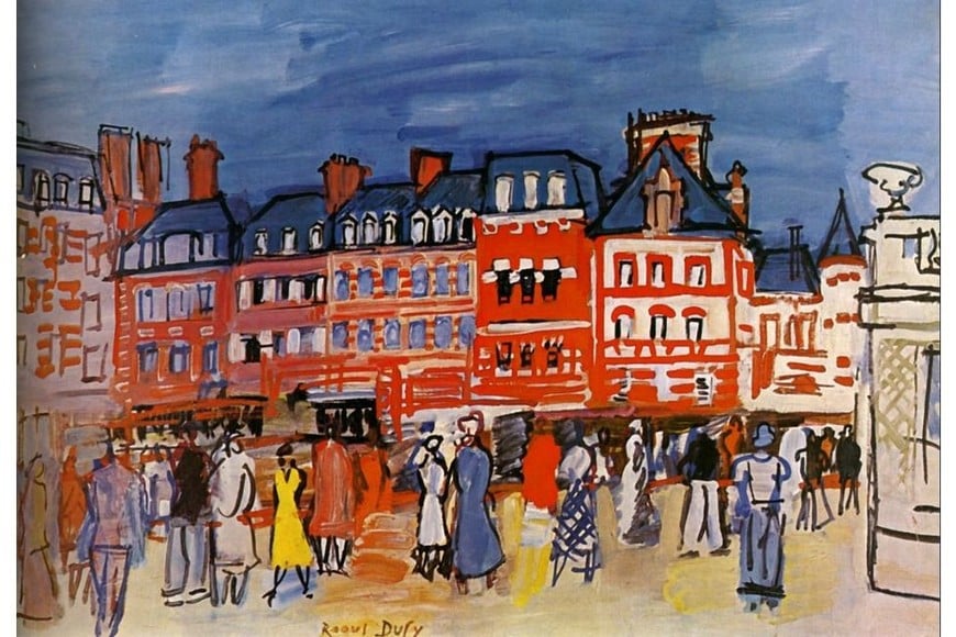 "Houses in Trouville". Foto: Museo de Arte Moderno de París