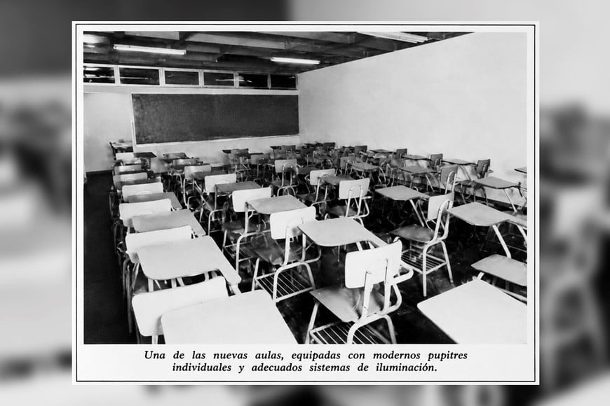 Parte de las aulas inauguradas en la costanera.