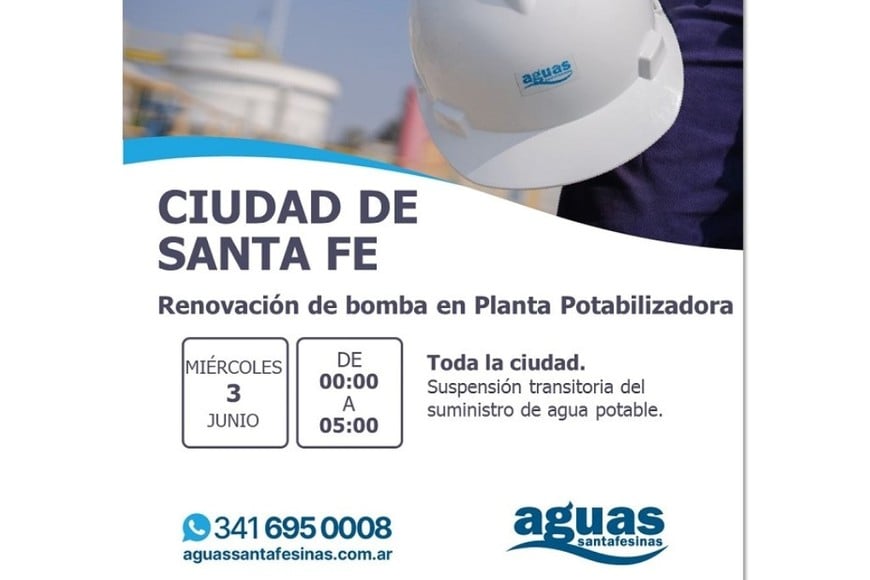 Se sugiere a los usuarios moderar el uso de sus reservas domiciliarias mientras se desarrollan las tareas.