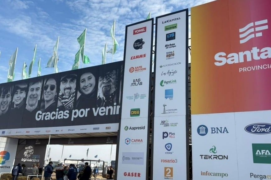 El Gobierno de Santa Fe duplicó su espacio institucional y productivo en AgroActiva 2026.