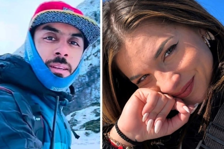 Las víctimas, Emiliano Feidas y Abril Melina Marino Pereira.