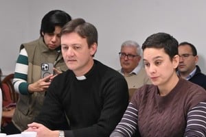 Recibieron a integrantes de la Pastoral Social de la Iglesia Católica de Santa Fe y de Rosario. Crédito: Diputados