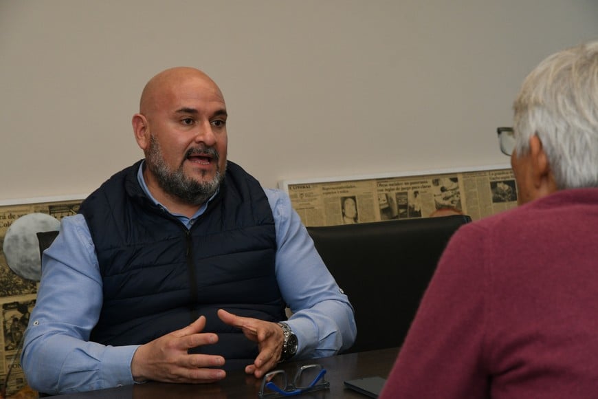 Suárez dialogó con El Litoral sobre los desafíos de la nueva etapa al frente de la convención partidaria.  Foto: Manuel Fabatia
