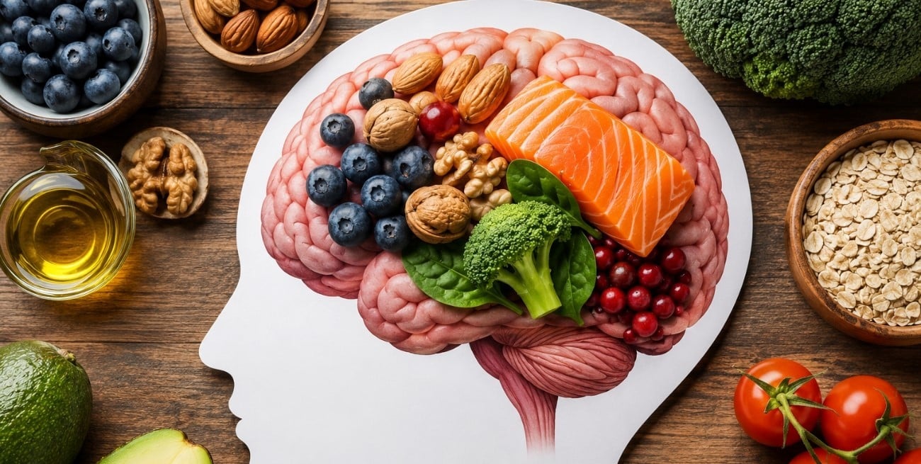 Cómo influye la alimentación en la memoria y el envejecimiento del cerebro