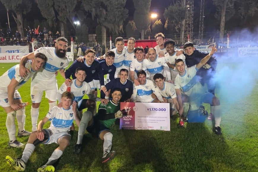 Los Andes ganó en Bigand y se instaló en tercera ronda. Foto: Pablo Busso.