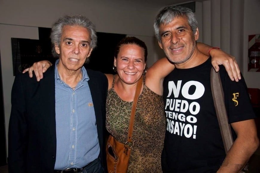 Silvia Majul: Escoltada por Jairo y Peteco Carabajal