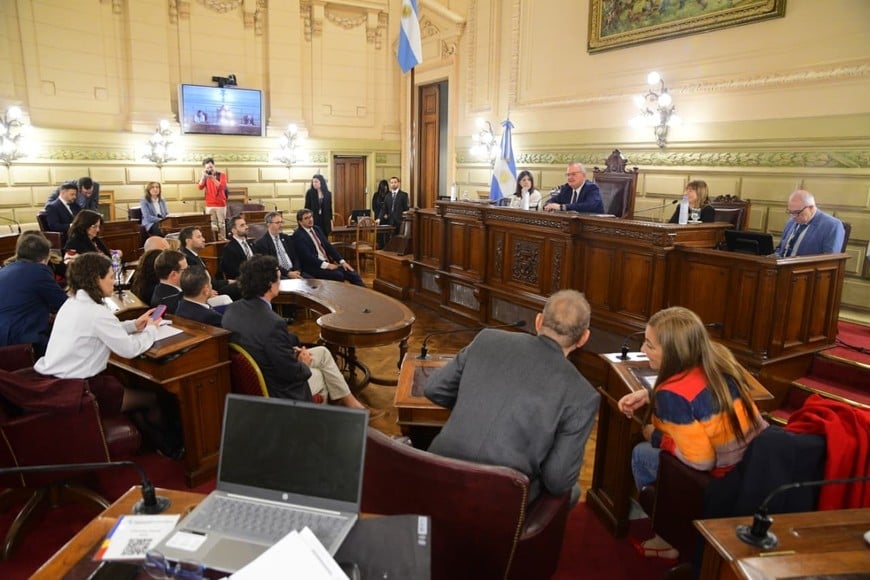Presentación ante la Legislatura el Informe Anual 2025 del Ministerio Público de la Defensa (MPD). Crédito: Guillermo Di Salvatore
