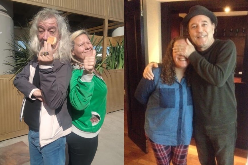 Silvia Majul: Momentos divertidos junto a Diego Capusotto y Rubén Blades