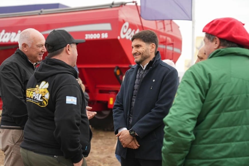 El mandatario provincial recorrió la muestra agroindustrial más importante del país.
