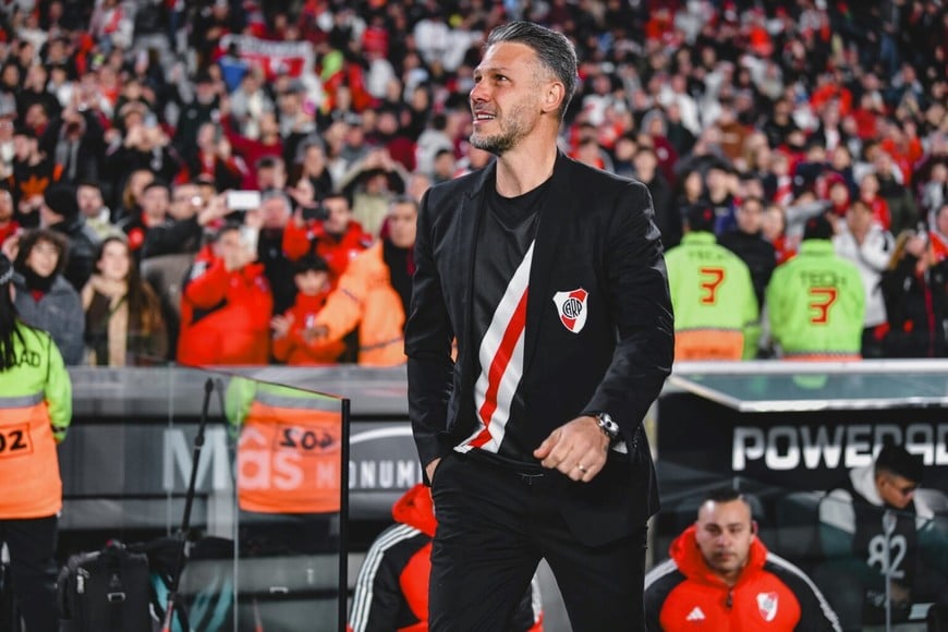 Martín Demichelis, ídolo de River Plate. Archivo.