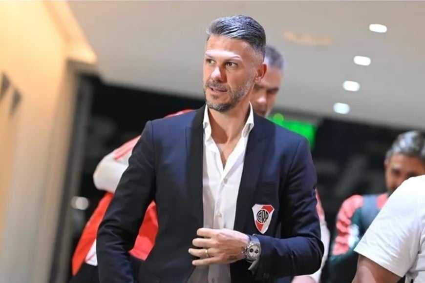 Cuando era DT de River Plate el celular de Martín sonaba todo el tiempo. Archivo.