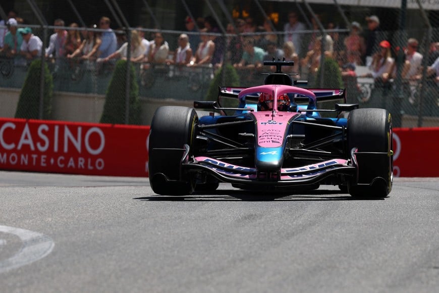 Formula One F1 - Monaco Grand Prix - Circuit de Monaco, Monaco - June 5, 2026
Alpine's Pierre Gasly during practice REUTERS/Yves Herman