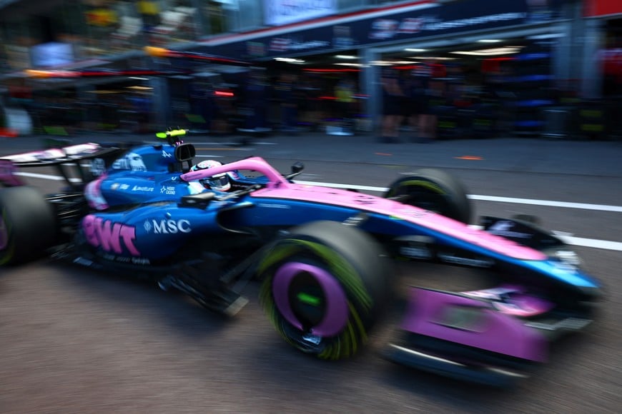 Formula One F1 - Monaco Grand Prix - Circuit de Monaco, Monaco - June 5, 2026
Alpine's Franco Colapinto during practice REUTERS/Manon Cruz