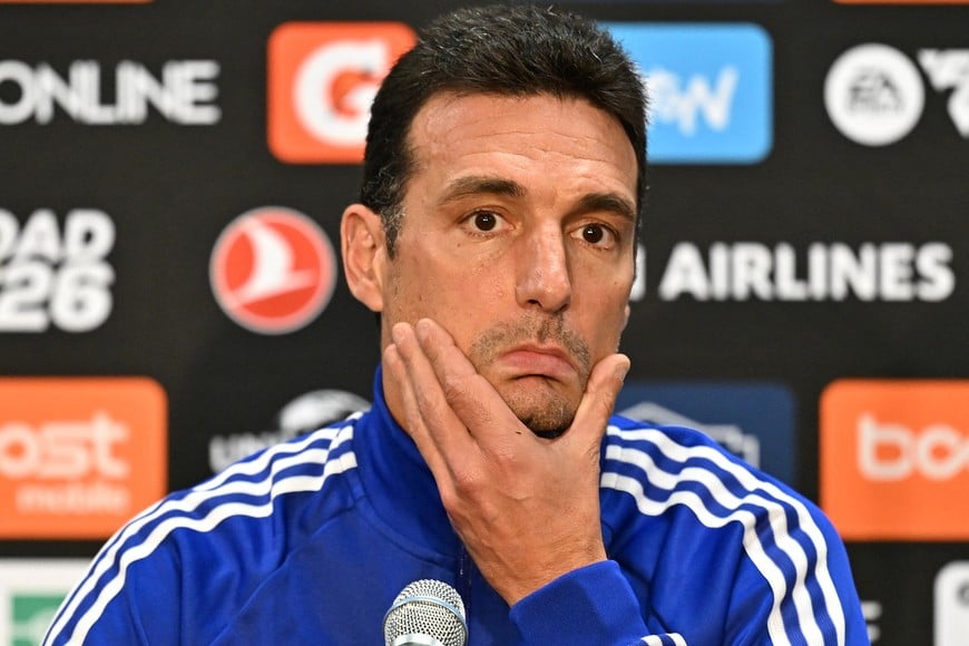 Soccer Football - International Friendly - Argentina Press Conference - Kyle Field Stadium, College Station, Texas, U.S. - June 5, 2026
Argentina coach Lionel Scaloni during the press conference ahead of their international friendly against Honduras IMAGN IMAGES via Reuters/Maria Lysaker