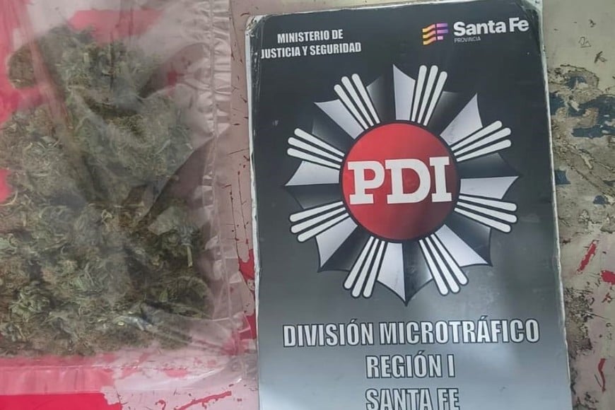secuestro marihuana dpto céntrico santa fe