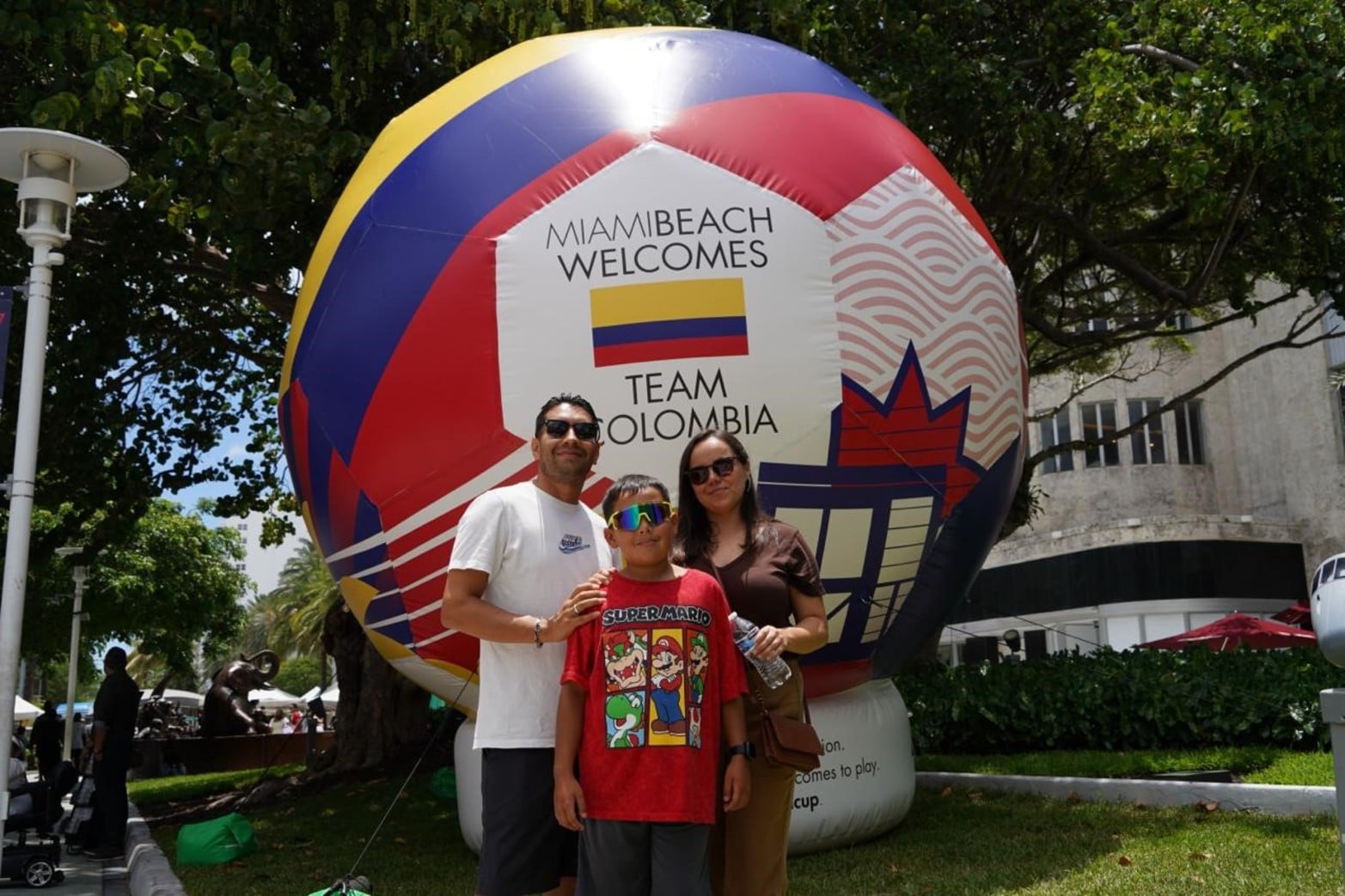 Colombianos presentes en Florida. 