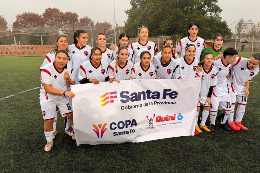 La formación de Newell's en la ida ante ADIUR. Foto: Prensa Copa Santa Fe.