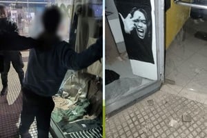 El menor, de 13 años, quedó a disposicion de la Fiscalía de la Niñez. Foto: Gentileza