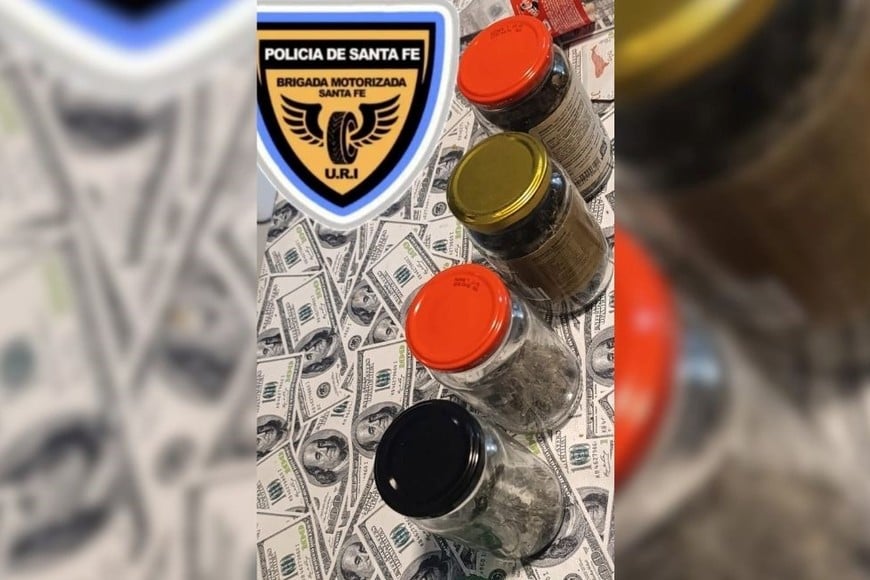 secuestro marihuana dpto céntrico santa fe