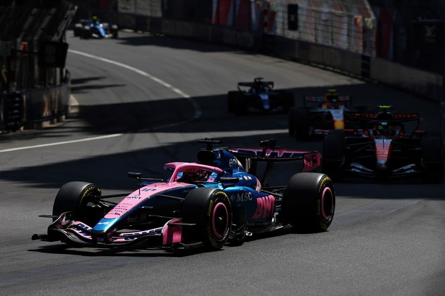 Formula One F1 - Monaco Grand Prix - Circuit de Monaco, Monaco - June 7, 2026
Alpine's Pierre Gasly in action during the race REUTERS/Manon Cruz
