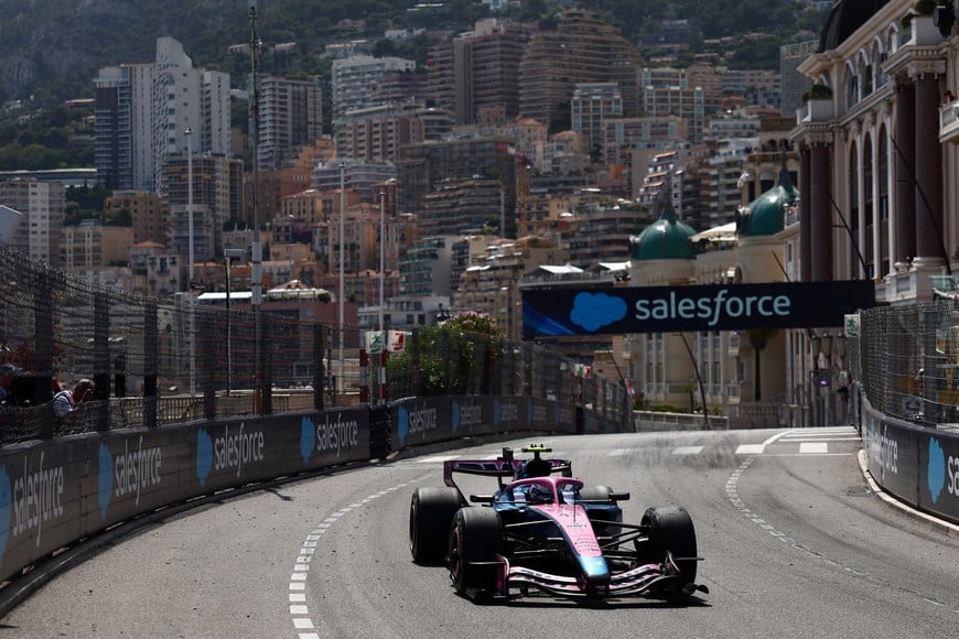 Formula One F1 - Monaco Grand Prix - Circuit de Monaco, Monaco - June 7, 2026
Alpine's Franco Colapinto in action during the race REUTERS/Jakub Porzycki