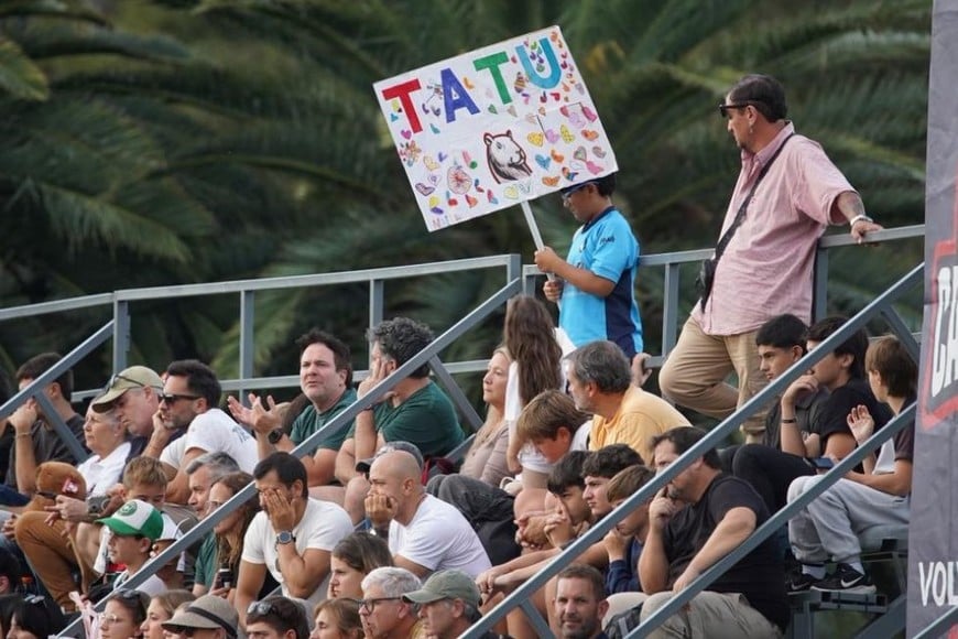 "Tatu" Cipriani, uno de los que tiene "banca propia". Foto: Fernando Nicola.