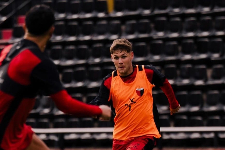 El "Colo" había sumado minutos de práctica en la semana. Foto: Prensa Colón.