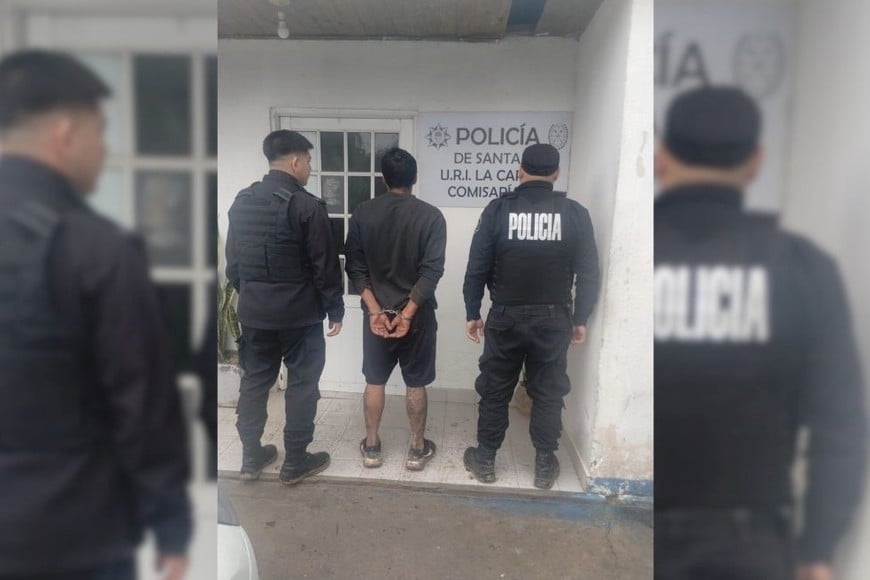 detenido robo escuela Roca